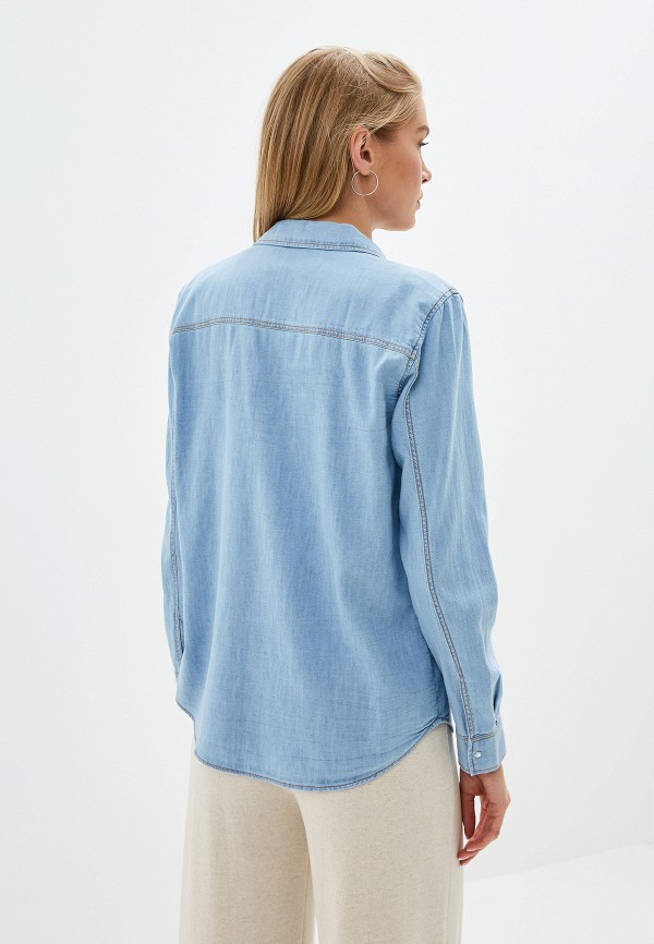 

Рубашка джинсовая Mango, Голубой, - DENIM