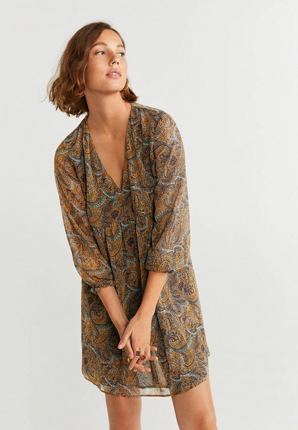 

Платье Mango, - BOHO, Разноцветный