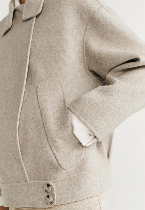 

Пальто Mango, Бежевый, - FANNY