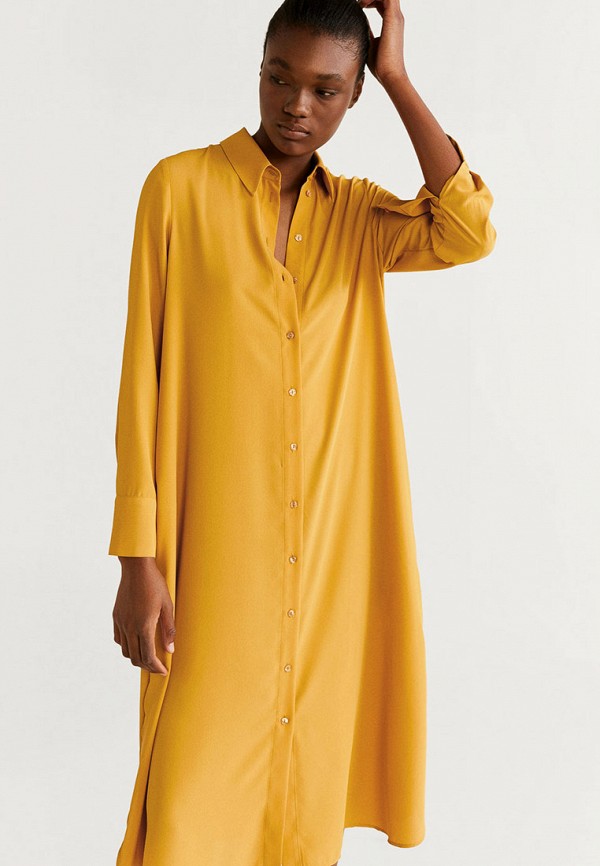 

Платье Mango, Желтый, Mango MA002EWHAAG6
