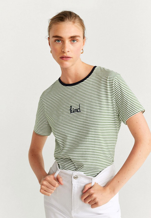 

Футболка Mango, Разноцветный, - GREEN-H