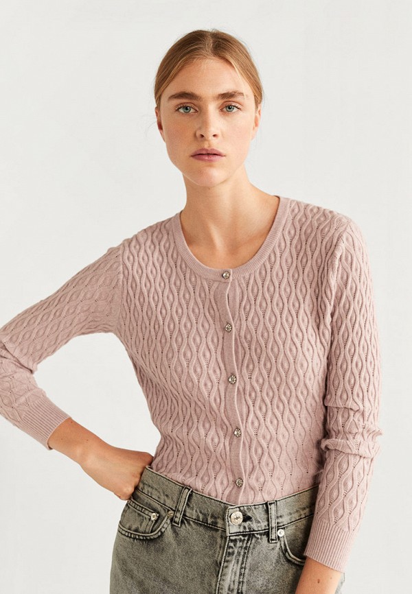 

Кардиган Mango, Розовый, - JEWEL