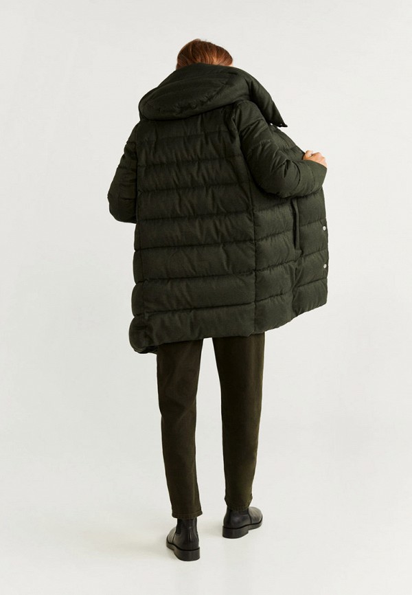 

Куртка утепленная Mango, Зеленый, Mango MA002EWHFLA9