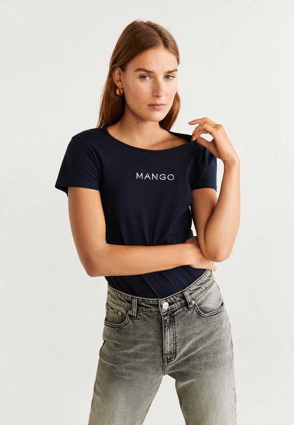 

Футболка Mango, Синий, Mango MA002EWHHNW6