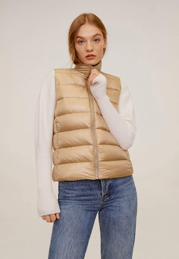 

Жилет Mango, Бежевый, - VEST