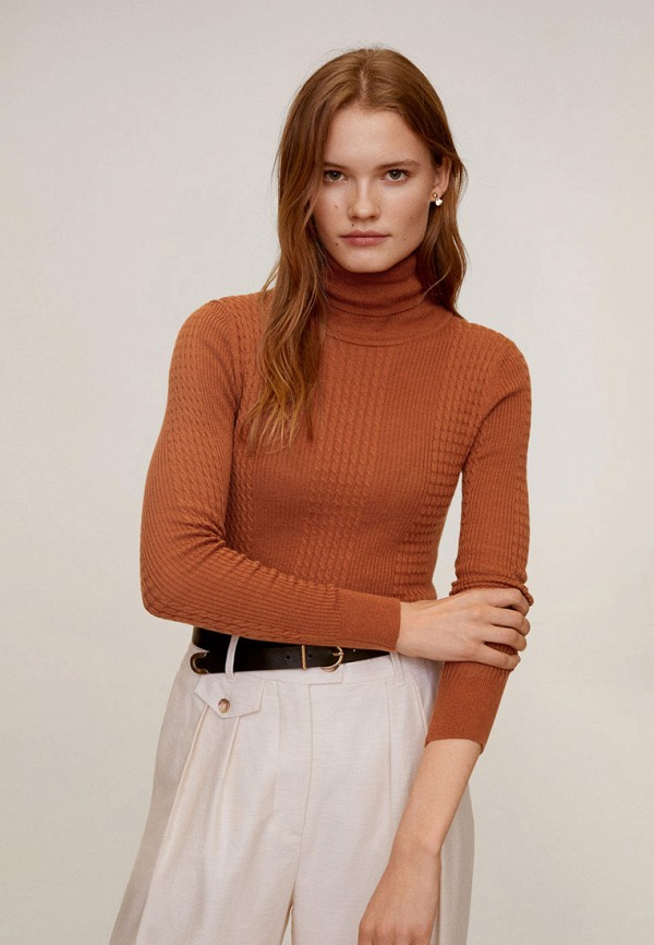 

Водолазка Mango, Коричневый, Mango MA002EWIIOM0