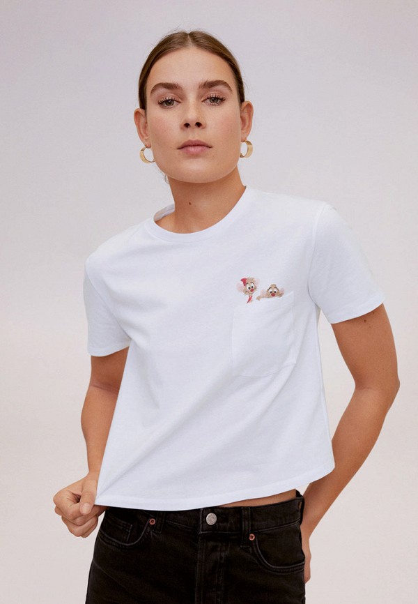 

Футболка Mango, Белый, Mango MA002EWIJLN6