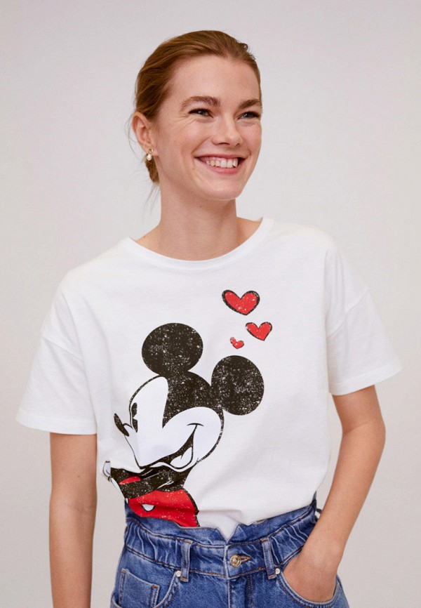 

Футболка Mango, Белый, - MICKEY