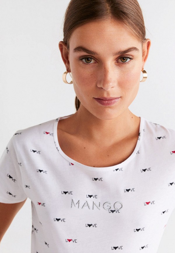 

Футболка Mango, Белый, - MANGOLOV-H