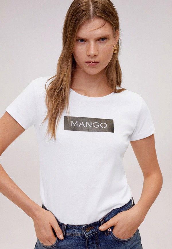 

Футболка Mango, Белый, Mango MA002EWIJLO9