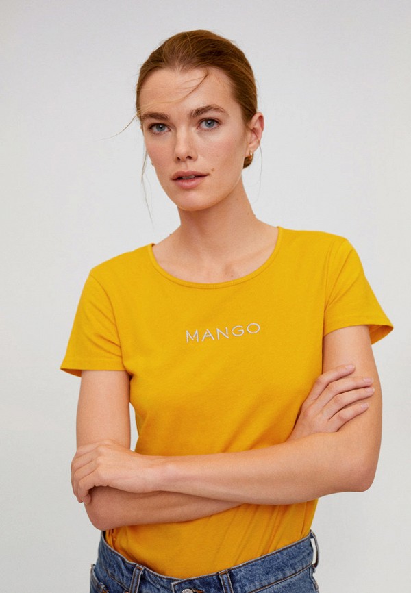 

Футболка Mango, Желтый, - MANGOLOG-H