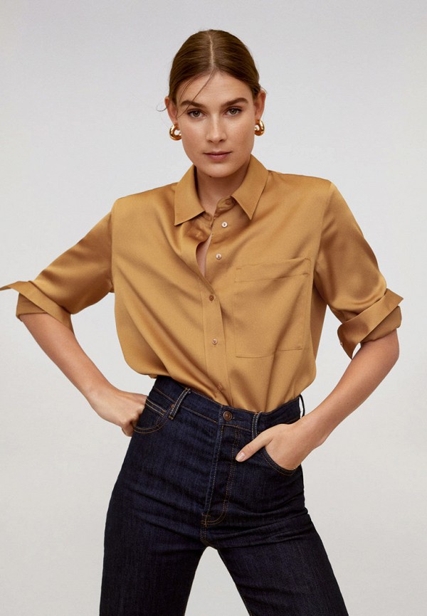 

Блуза Mango, Бежевый, Mango MA002EWIJMI7