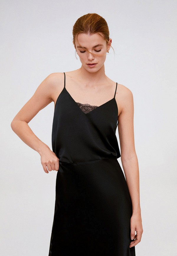 

Топ Mango, Черный, Mango MA002EWIJNM4