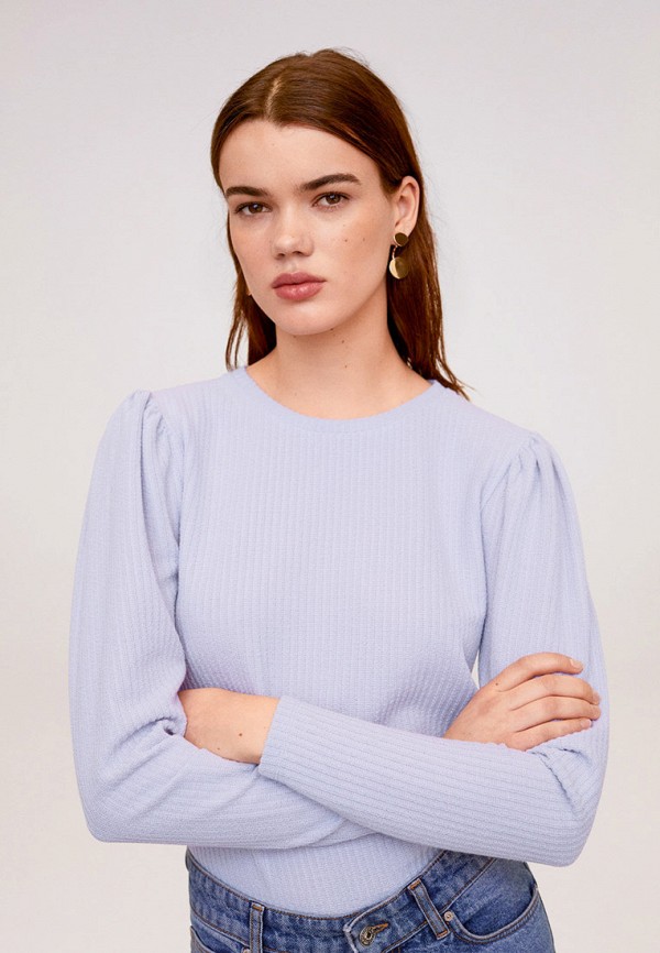 

Лонгслив Mango, Фиолетовый, Mango MA002EWIRLR8