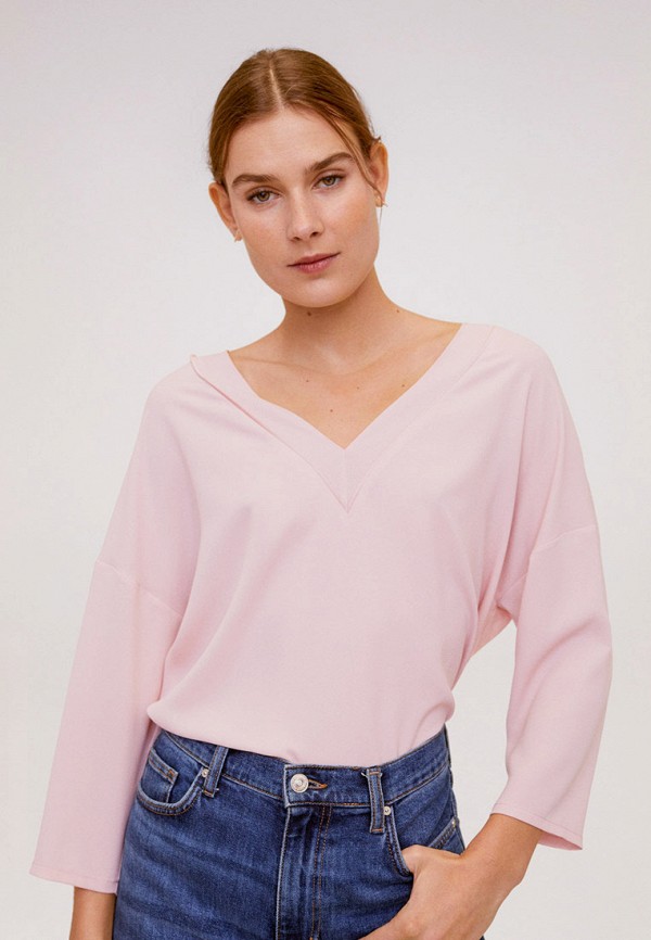 

Лонгслив Mango, Розовый, Mango MA002EWIRLY3