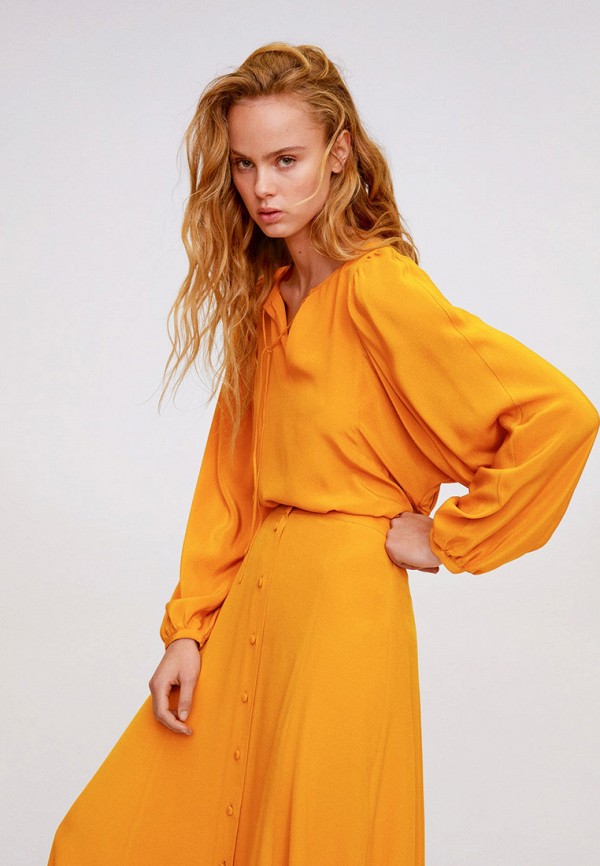 

Блуза Mango, Желтый, Mango MA002EWIWPB4