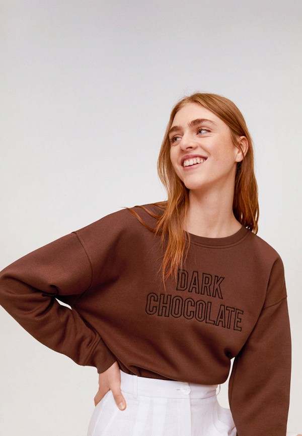 

Свитшот Mango, Коричневый, - CHOCOLAT