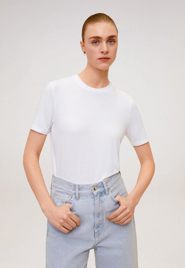 

Футболка Mango, Белый, Mango MA002EWJAKD2