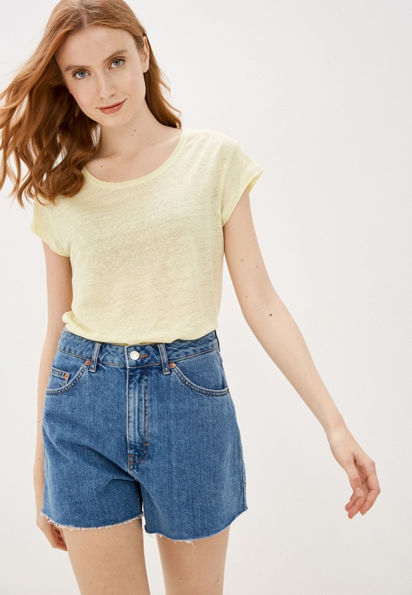

Футболка Mango, Желтый, Mango MA002EWJGDT9