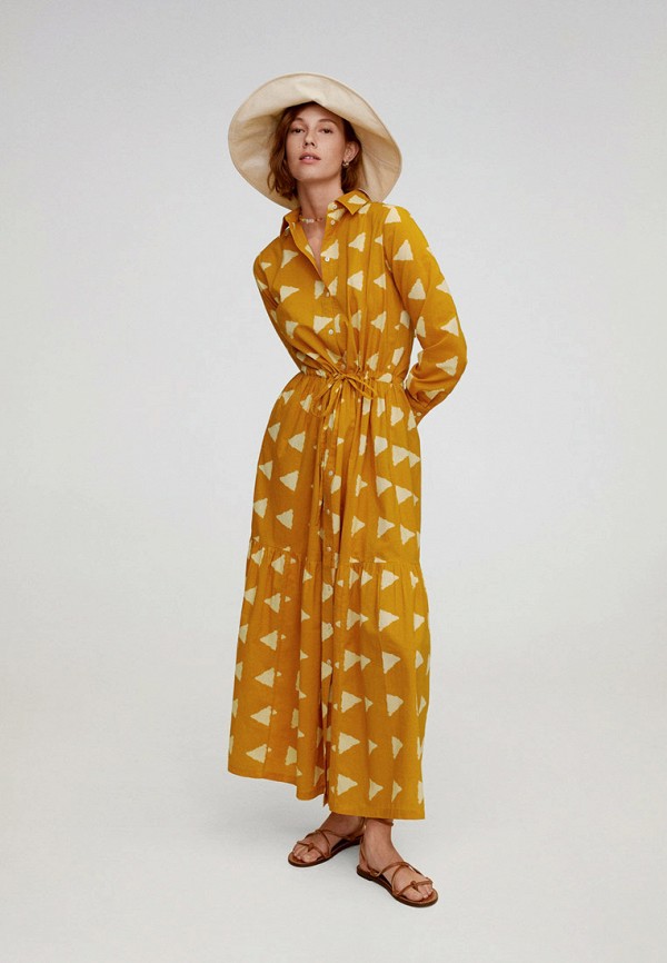 

Платье Mango, Желтый, Mango MA002EWJIYG1