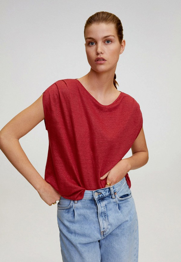 

Футболка Mango, Коралловый, Mango MA002EWJIYR5
