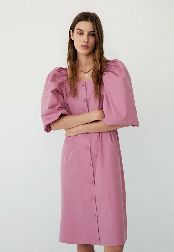 

Платье Mango, Розовый, Mango MA002EWJIZS8