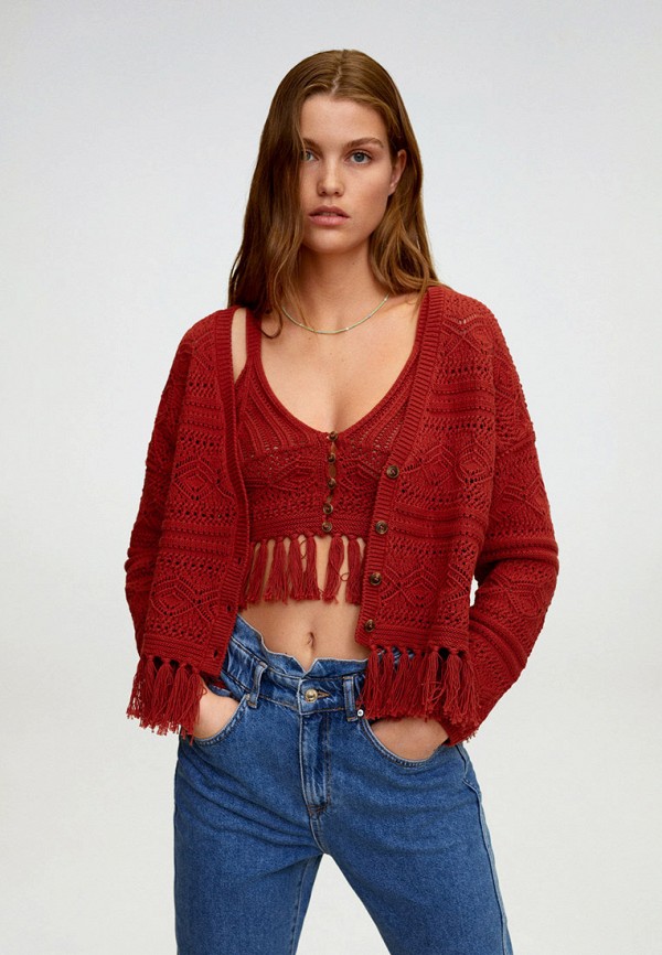 

Кардиган Mango, Бордовый, Mango MA002EWJKLL7