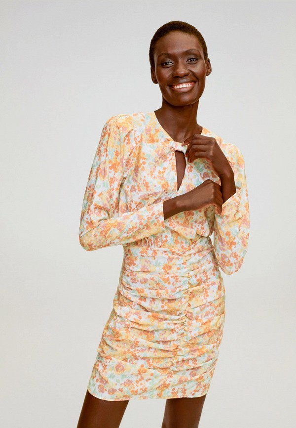 

Платье Mango, Оранжевый, VESTIDO FRUNCIS-I, Online Exclusive