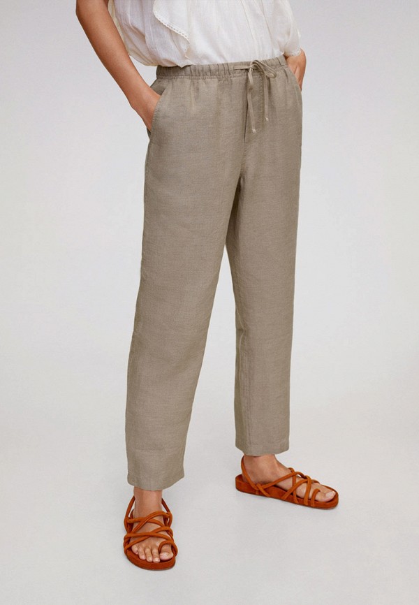 

Брюки Mango, Бежевый, - LINEN