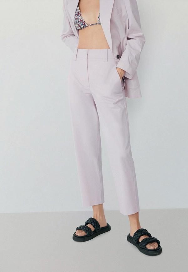 

Брюки Mango, Фиолетовый, - STUDIO