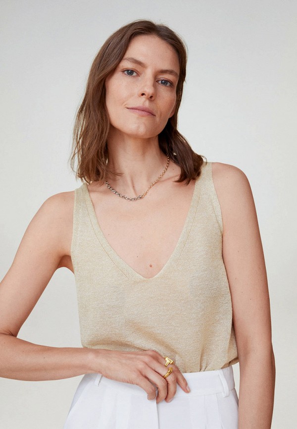 

Топ Mango, Бежевый, Mango MA002EWJUSS1
