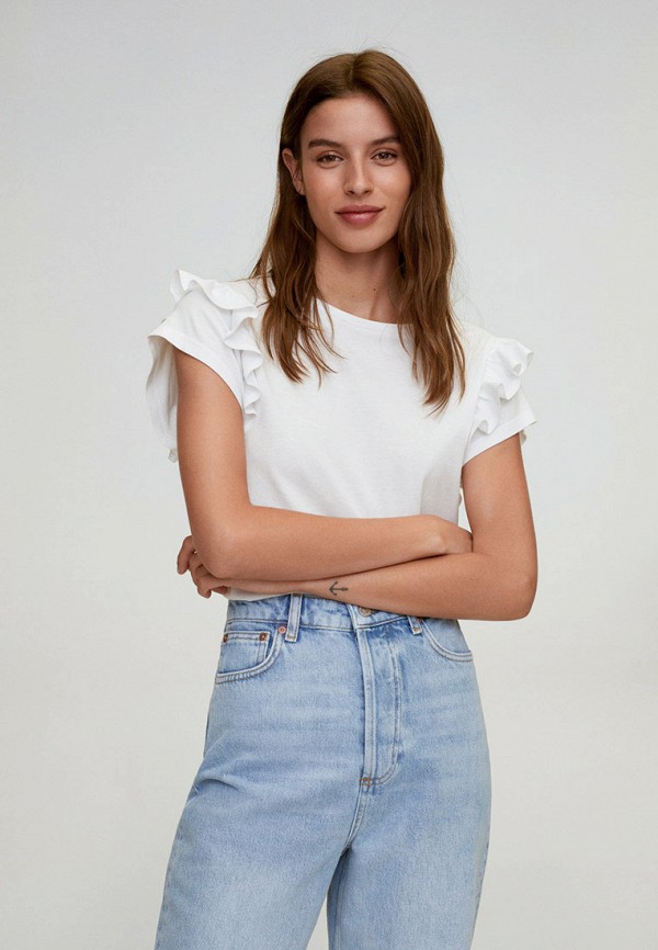 

Футболка Mango, Белый, Mango MA002EWJUUG6