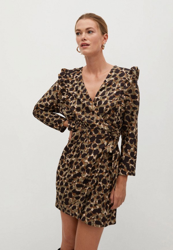 

Платье Mango, Коричневый, Mango MA002EWLBCW8