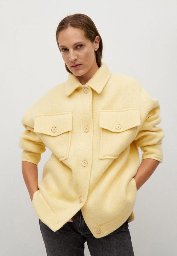 

Полупальто Mango, Желтый, Mango MA002EWLNNU9