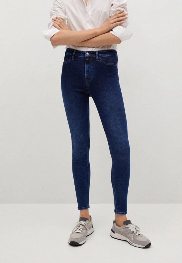 

Джинсы Mango, Синий, - JEGGING