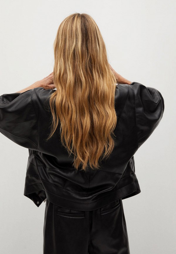 фото Куртка кожаная mango