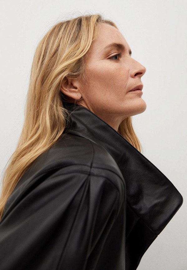 фото Куртка кожаная mango