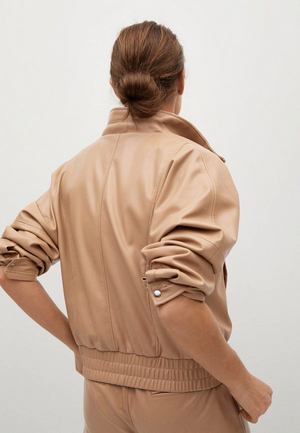 фото Куртка кожаная mango