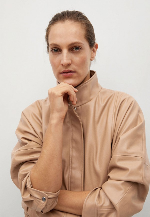 фото Куртка кожаная mango