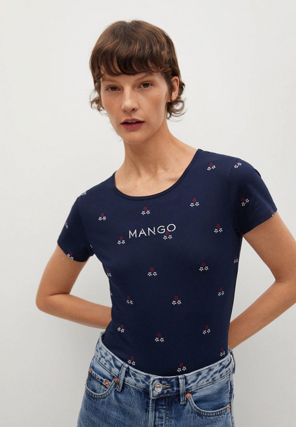 

Футболка Mango, Синий, - MANGOFI-H