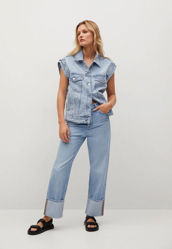 фото Жилет джинсовый mango