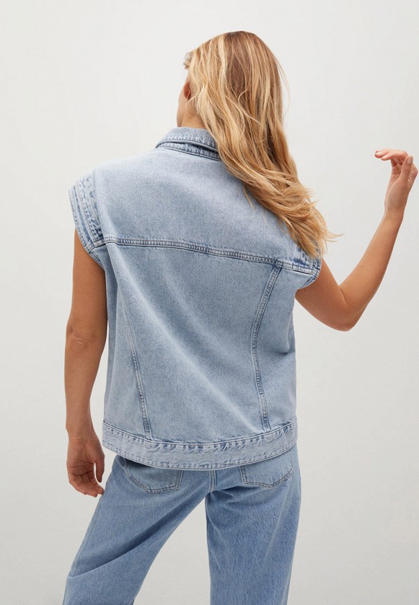 фото Жилет джинсовый mango