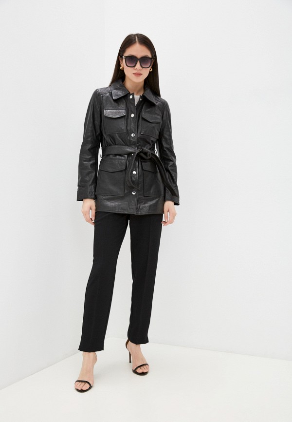 фото Куртка кожаная mango