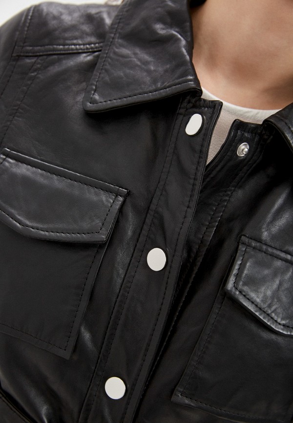 фото Куртка кожаная mango