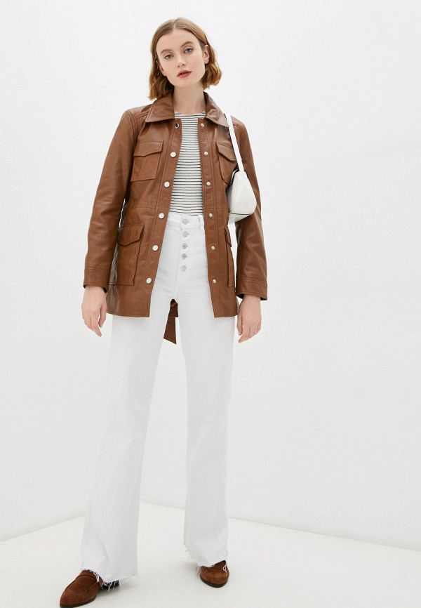 фото Куртка кожаная mango