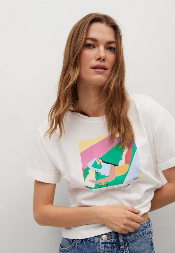 

Футболка Mango, Белый, - PSWOMAN3