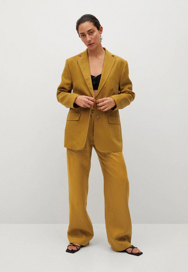 

Пиджак Mango, Желтый, Mango MA002EWMRBI4