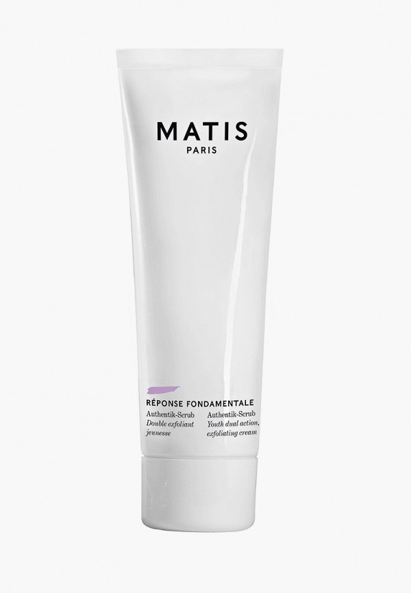 

Скраб для лица Matis, Прозрачный, REPONSE FONDAMENTALE, Омолаживающий с кремовой текстурой, 50 мл