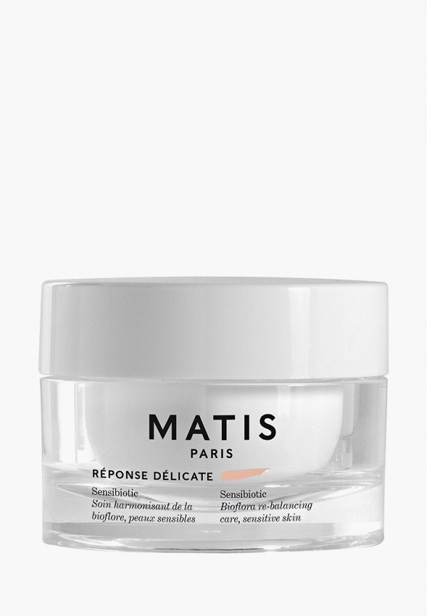 

Крем для лица Matis, Прозрачный, Reponse Delicate для чувствительной кожи, для поддержания баланса биофлоры, 50 мл