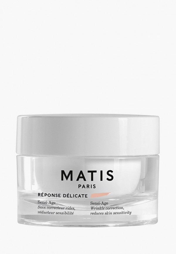 

Крем для лица Matis, Прозрачный, Reponse Delicate для чувствительной кожи лица против морщин, 50 мл